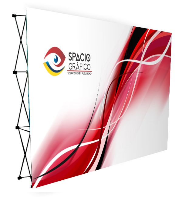 Display roll up banner Spacio Gráfico